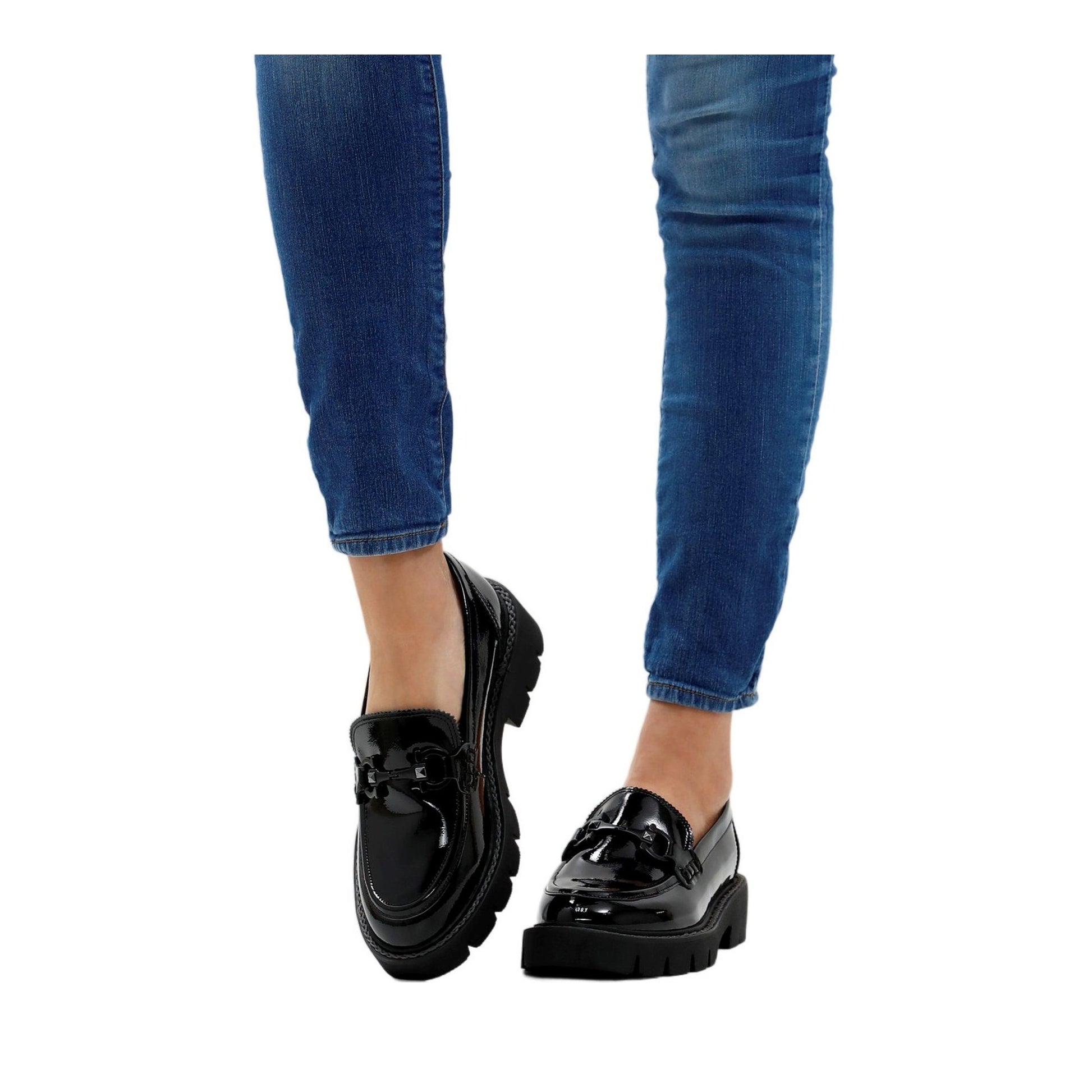 Women's Black Loafers