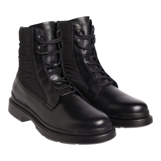 Men's Black Lace Up Ankle Boots