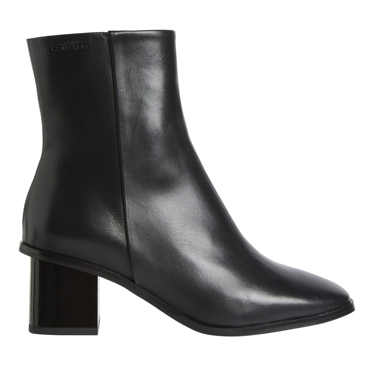Women's Black Dress Heel Ankle Boots