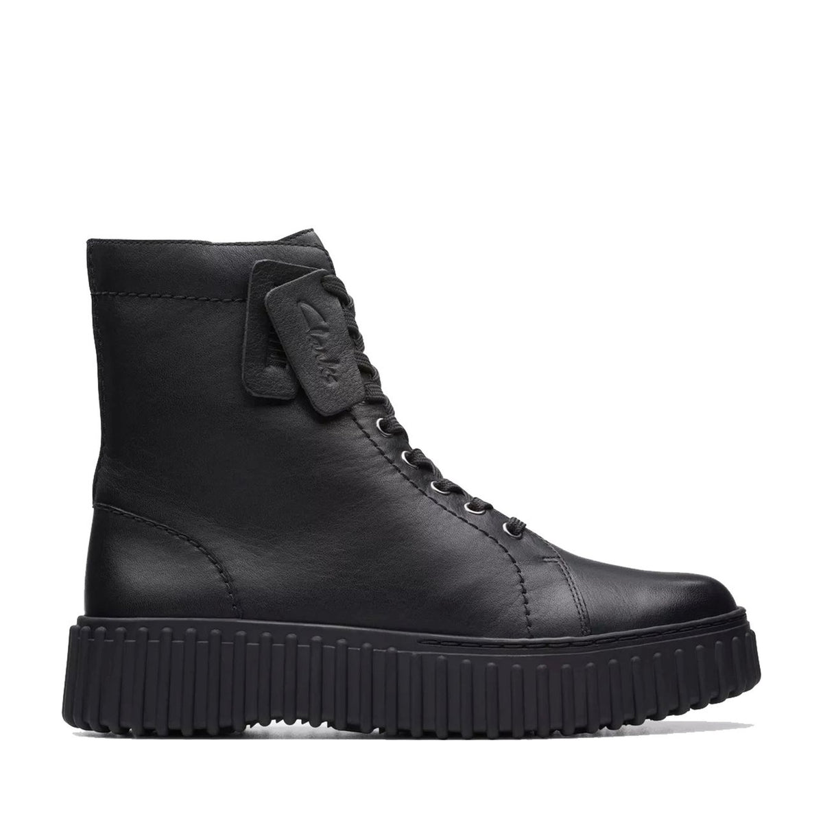 Torhill Rise Women's Black Wedge Ankle Boots
