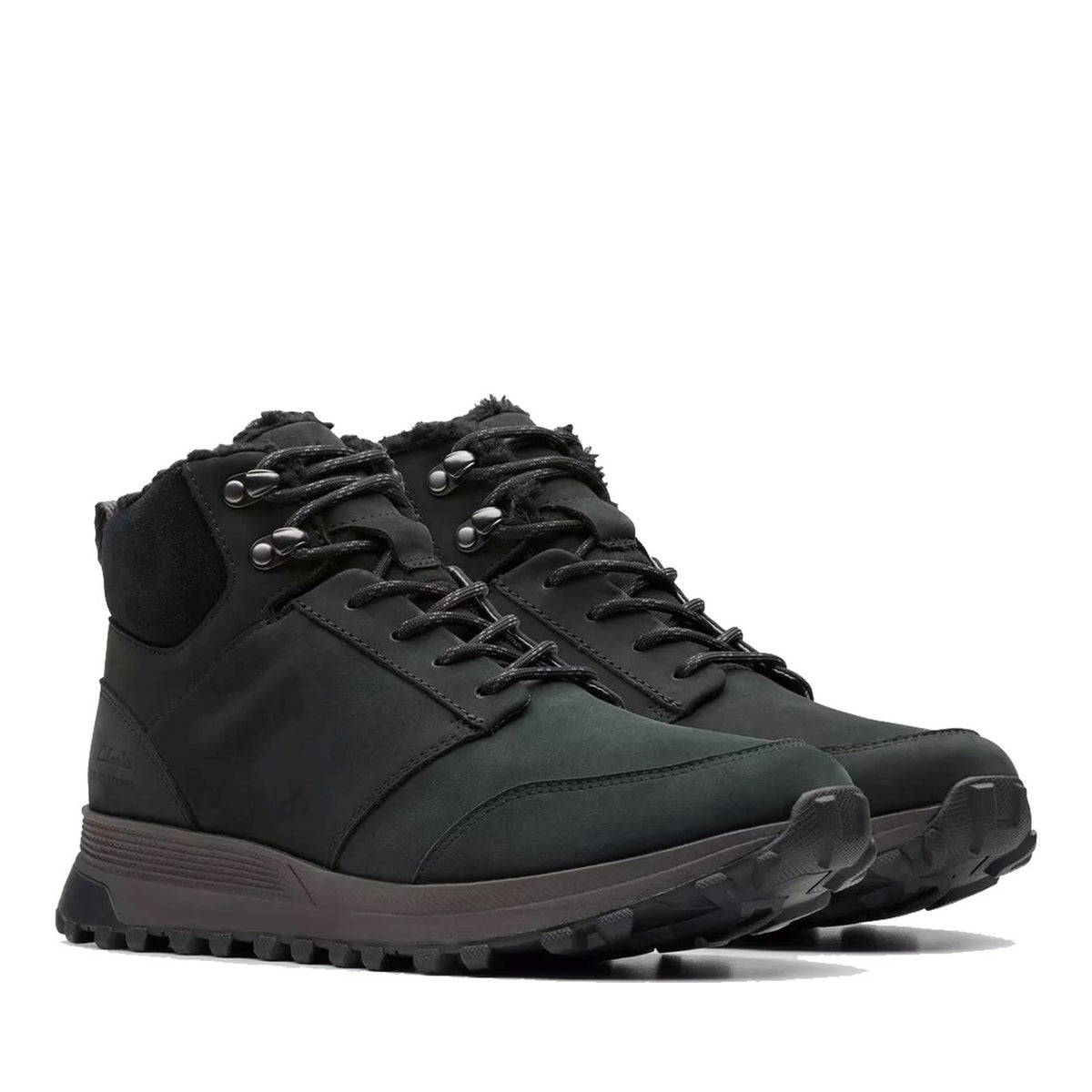 Trek Up Men's Black Wedge Ankle Boots
