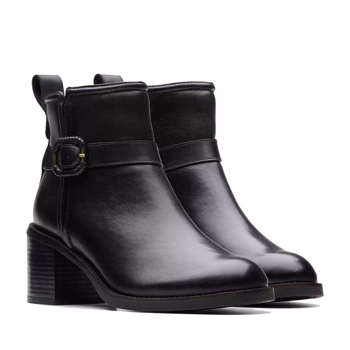 Chamberly Women's Black Ankle Boots