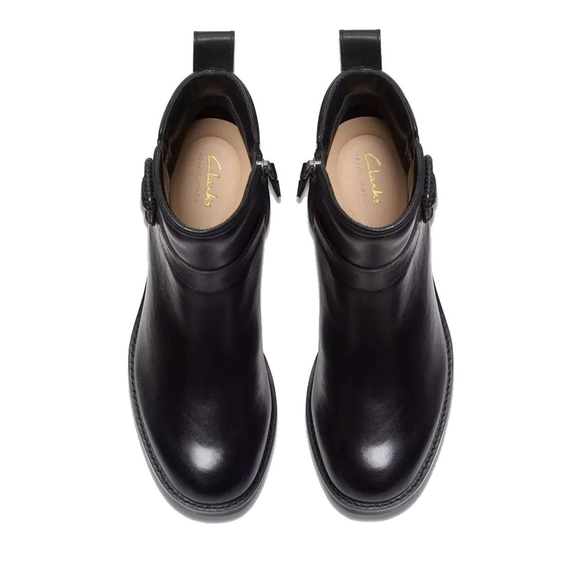 Chamberly Women's Black Ankle Boots