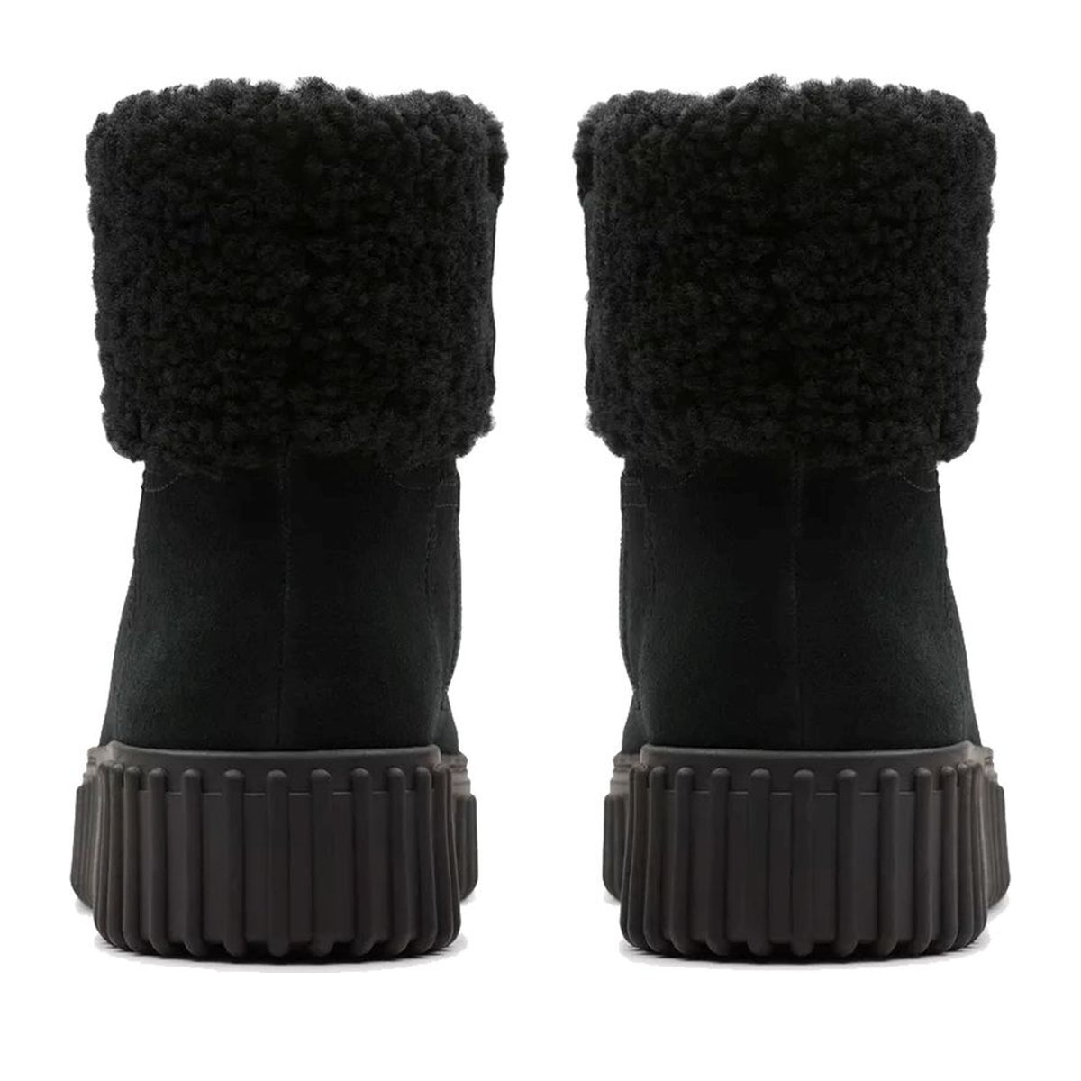 Torhill Women's Black Wedge Ankle Boots