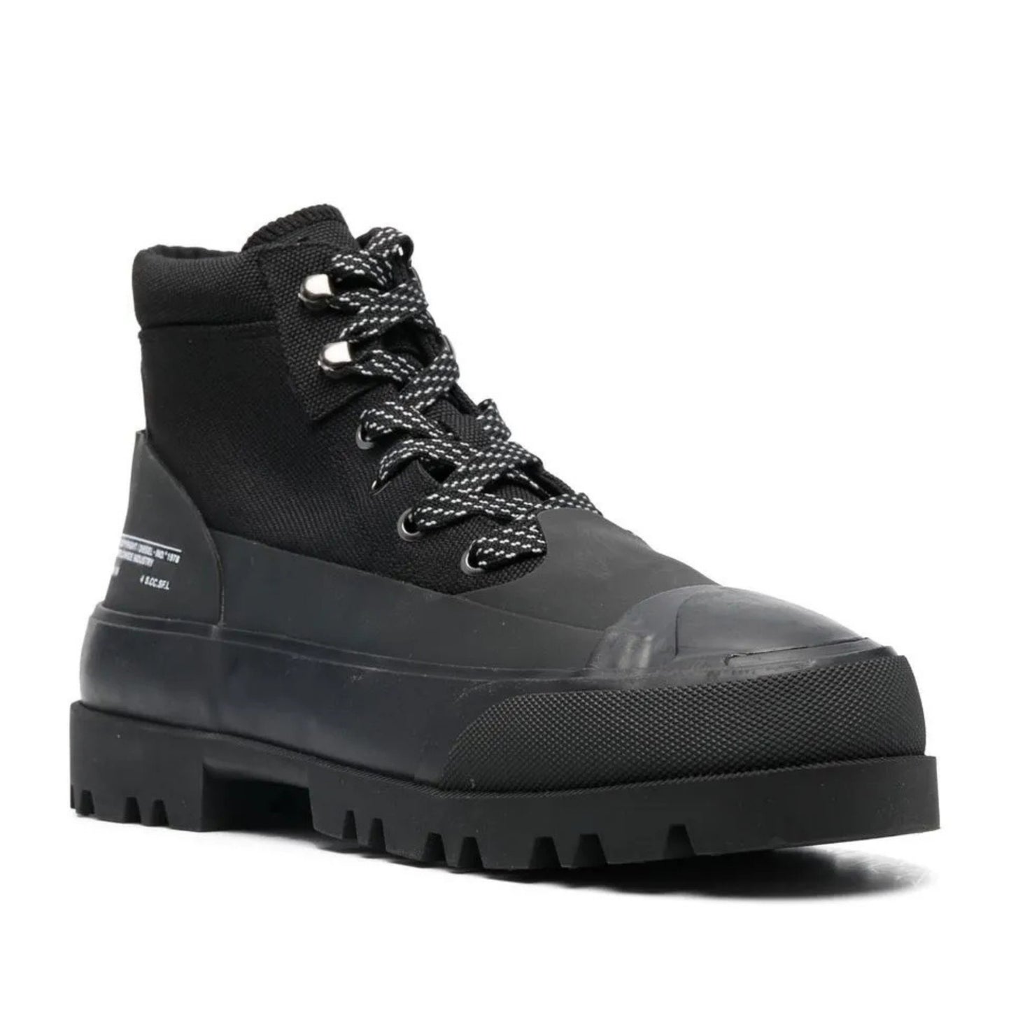 D-Hiko BT X Black Ankle Boots