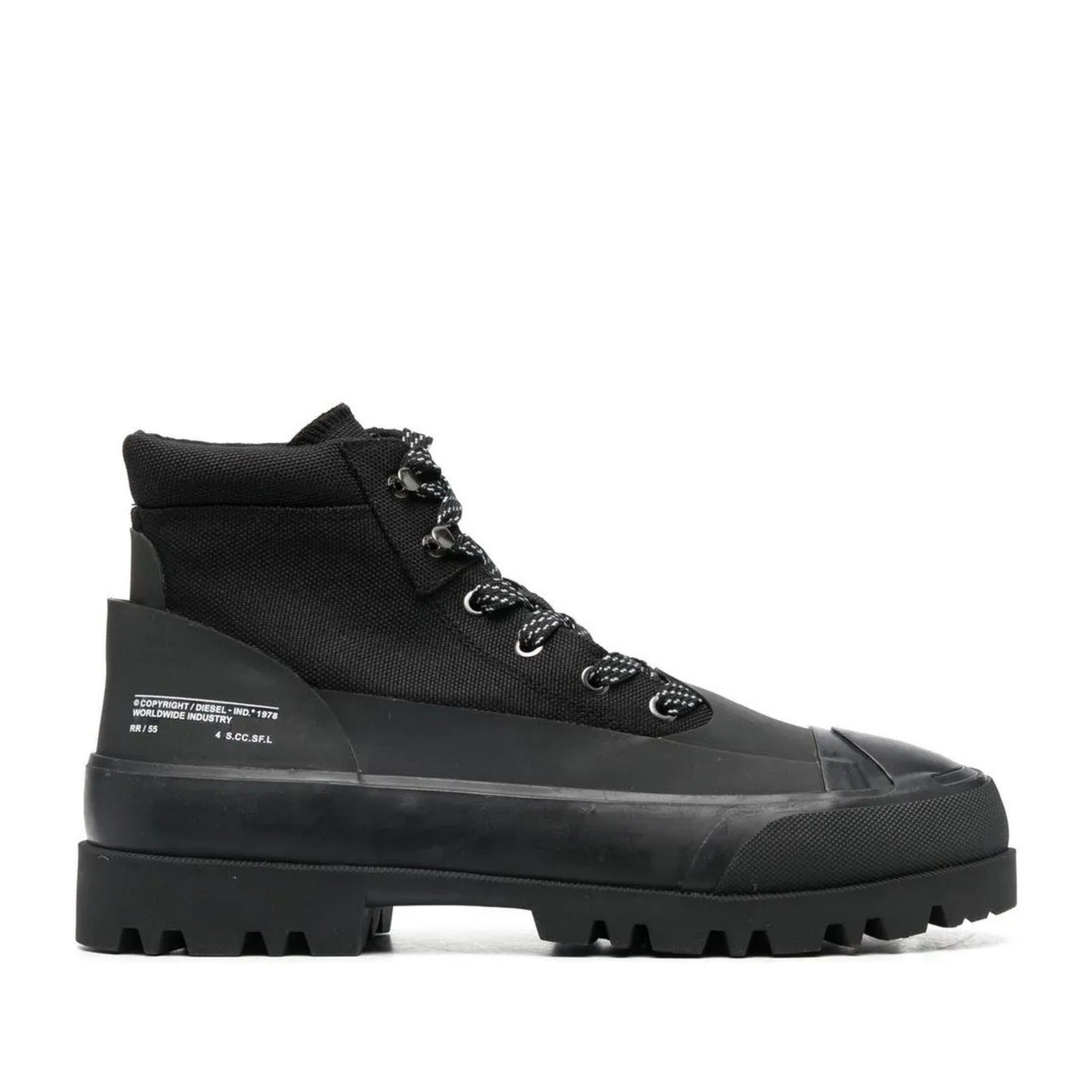D-Hiko BT X Black Ankle Boots