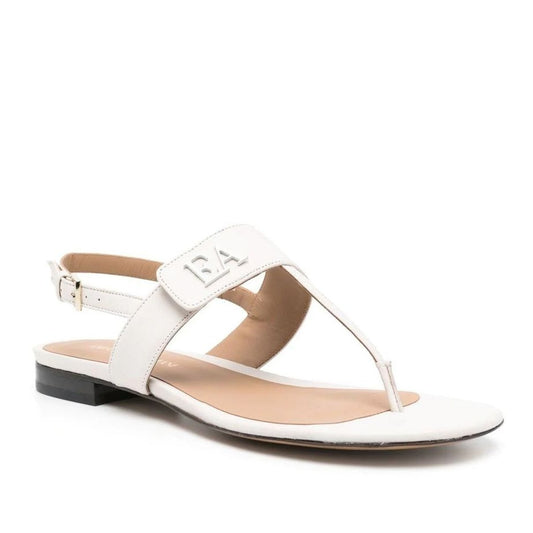 Women's Beige Open-Toe Sandals