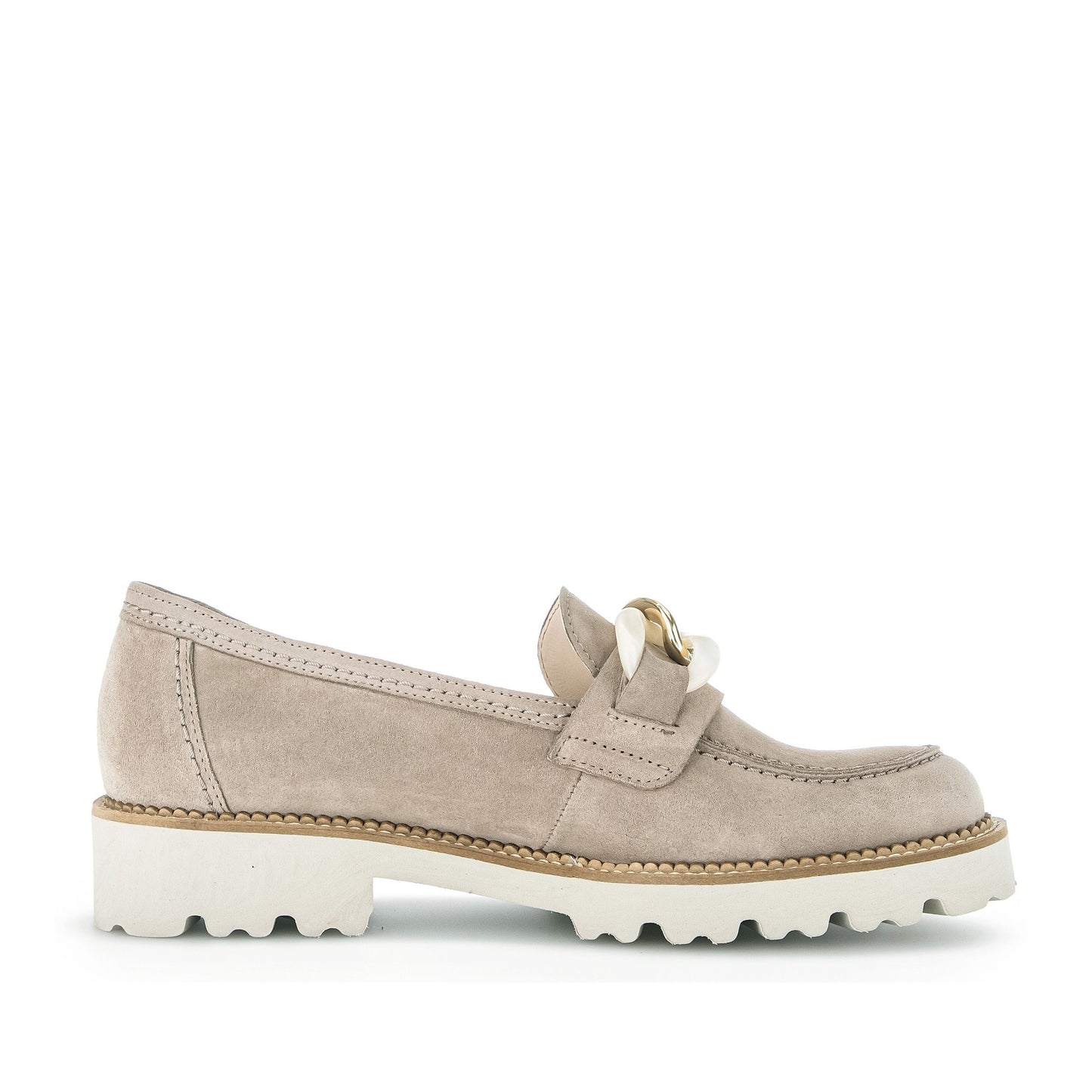 Women's Beige Loafers