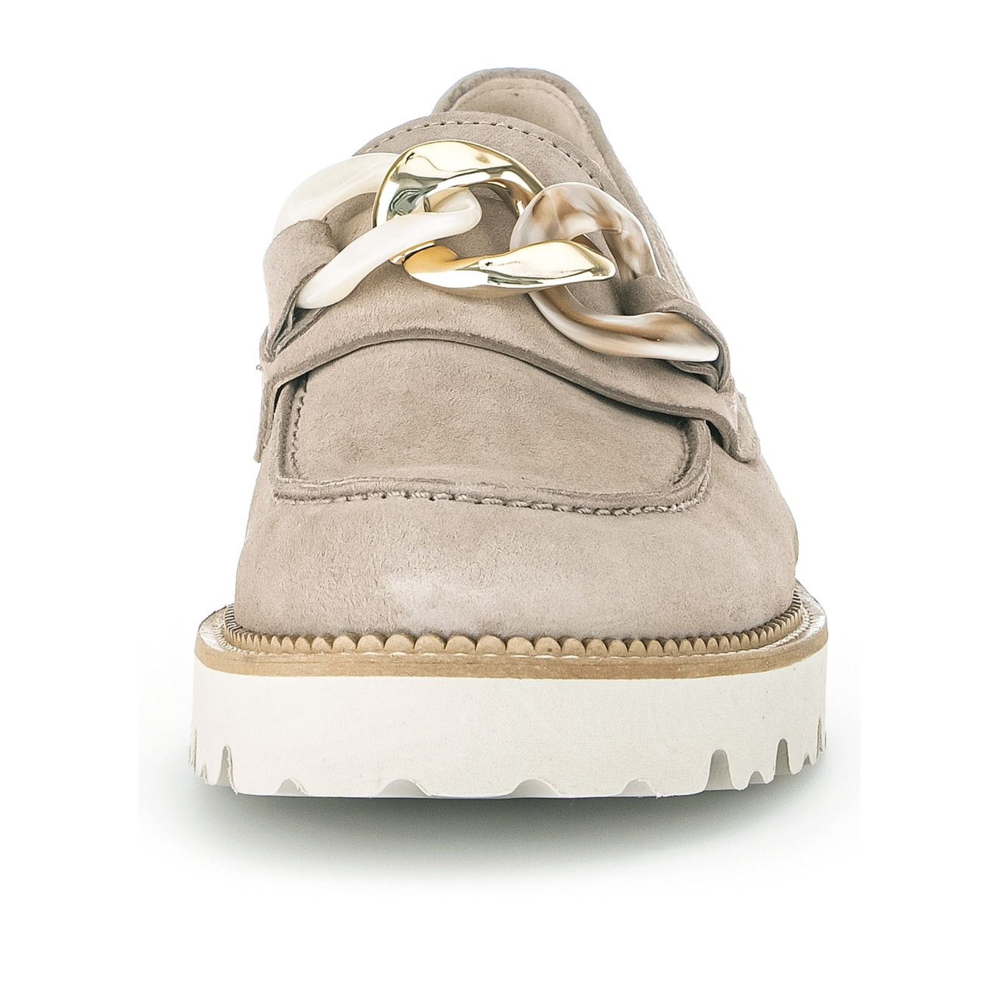 Women's Beige Loafers