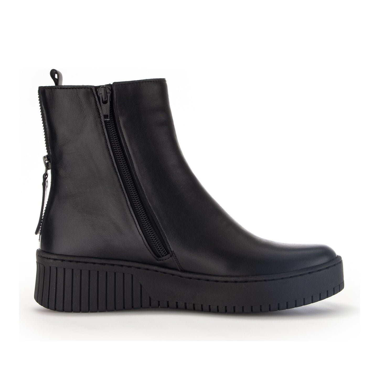 Women's Black Wedge Ankle Boots