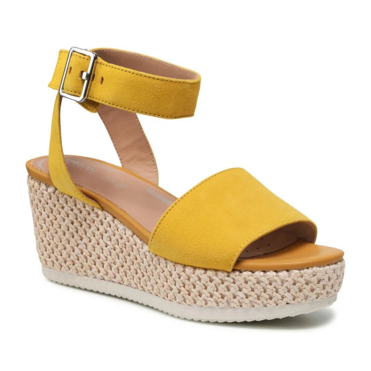 Lipari Women's Yellow Wedge Open-Toe Sandals