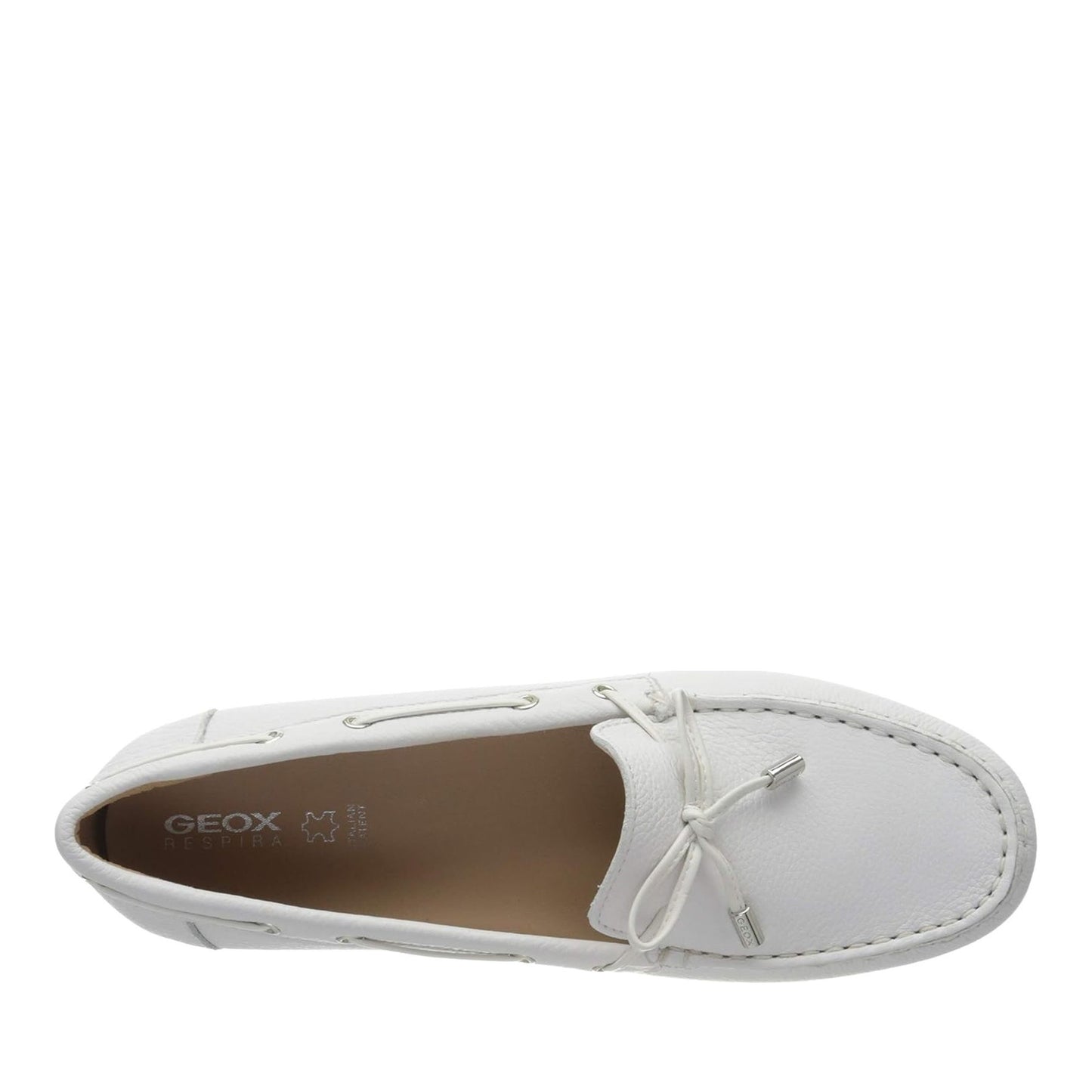 D Leelyan Women's White Moccasins