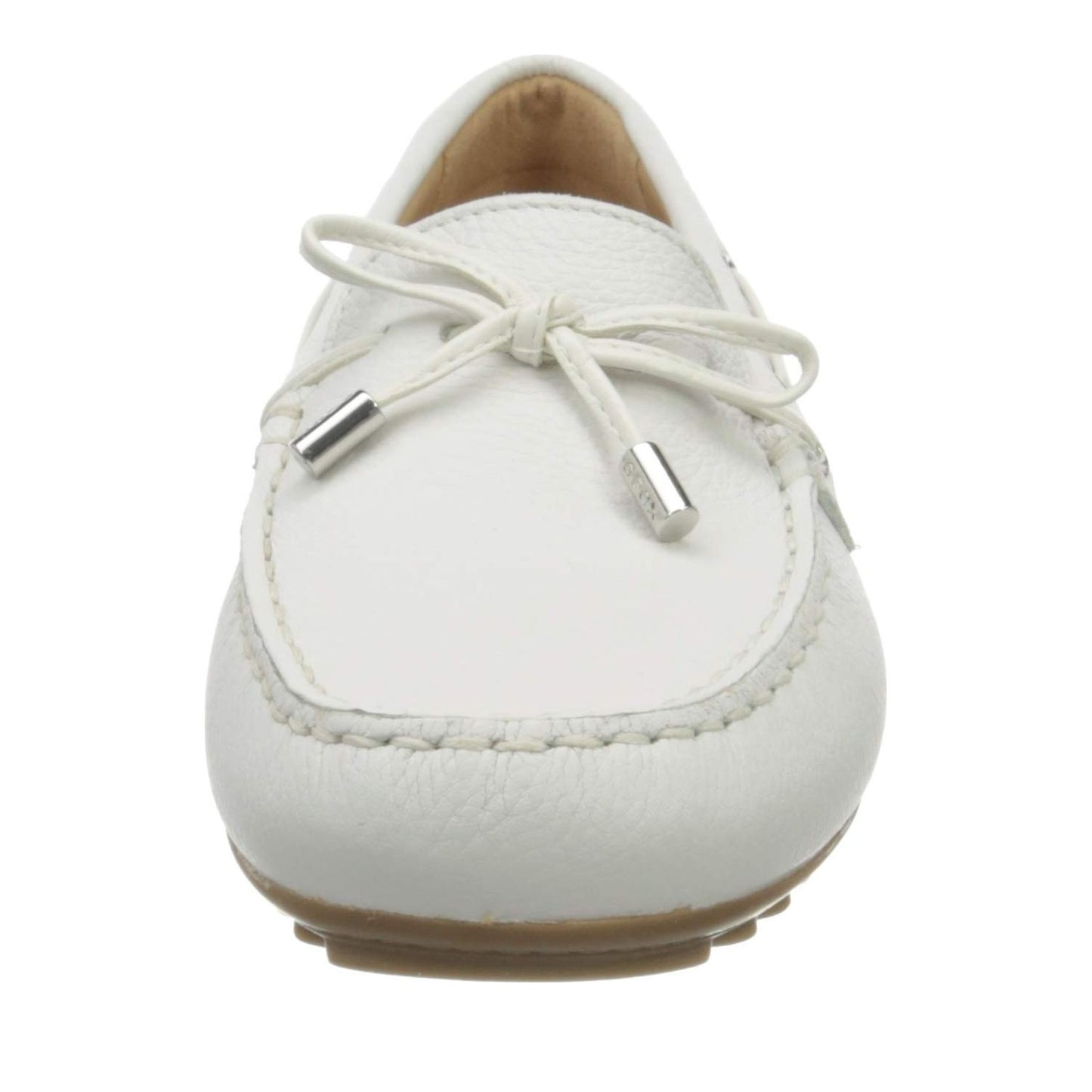 D Leelyan Women's White Moccasins