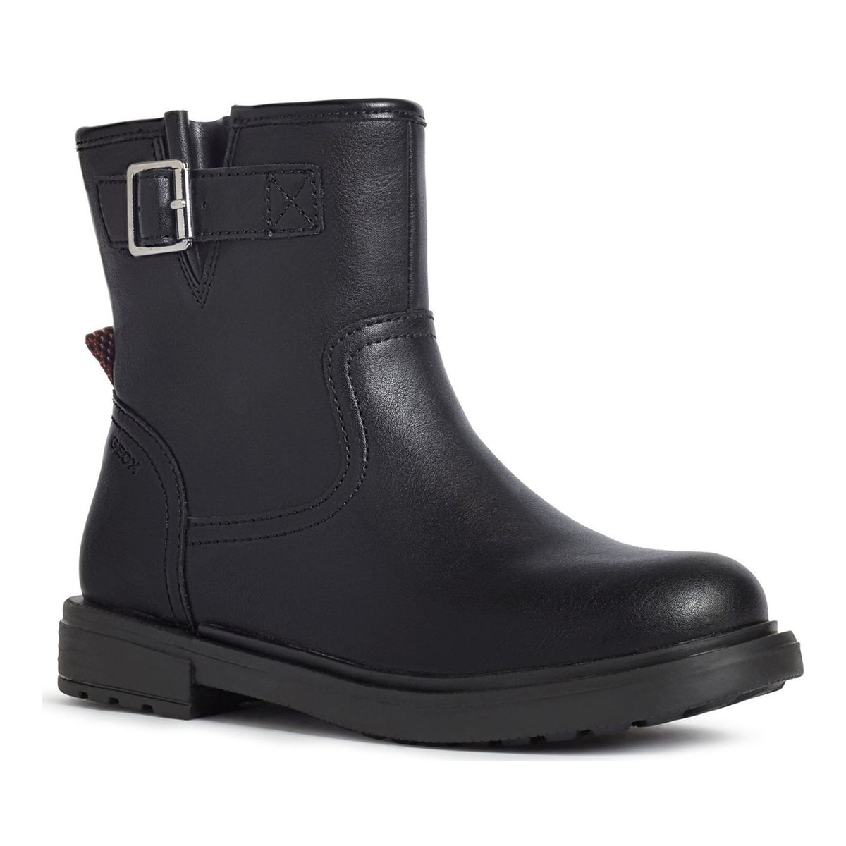 Éclair Girls' Black Ankle Boots