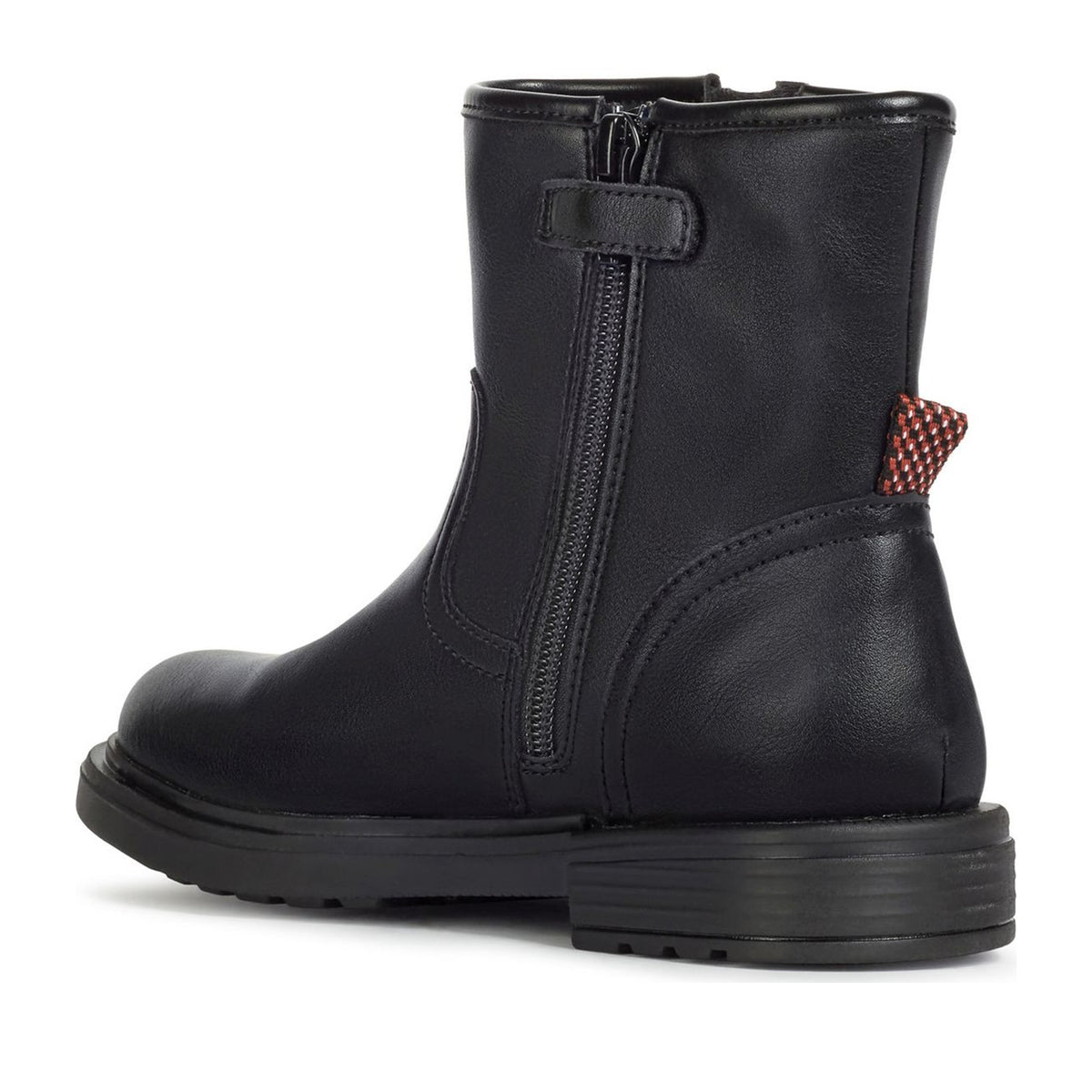 Éclair Girls' Black Ankle Boots