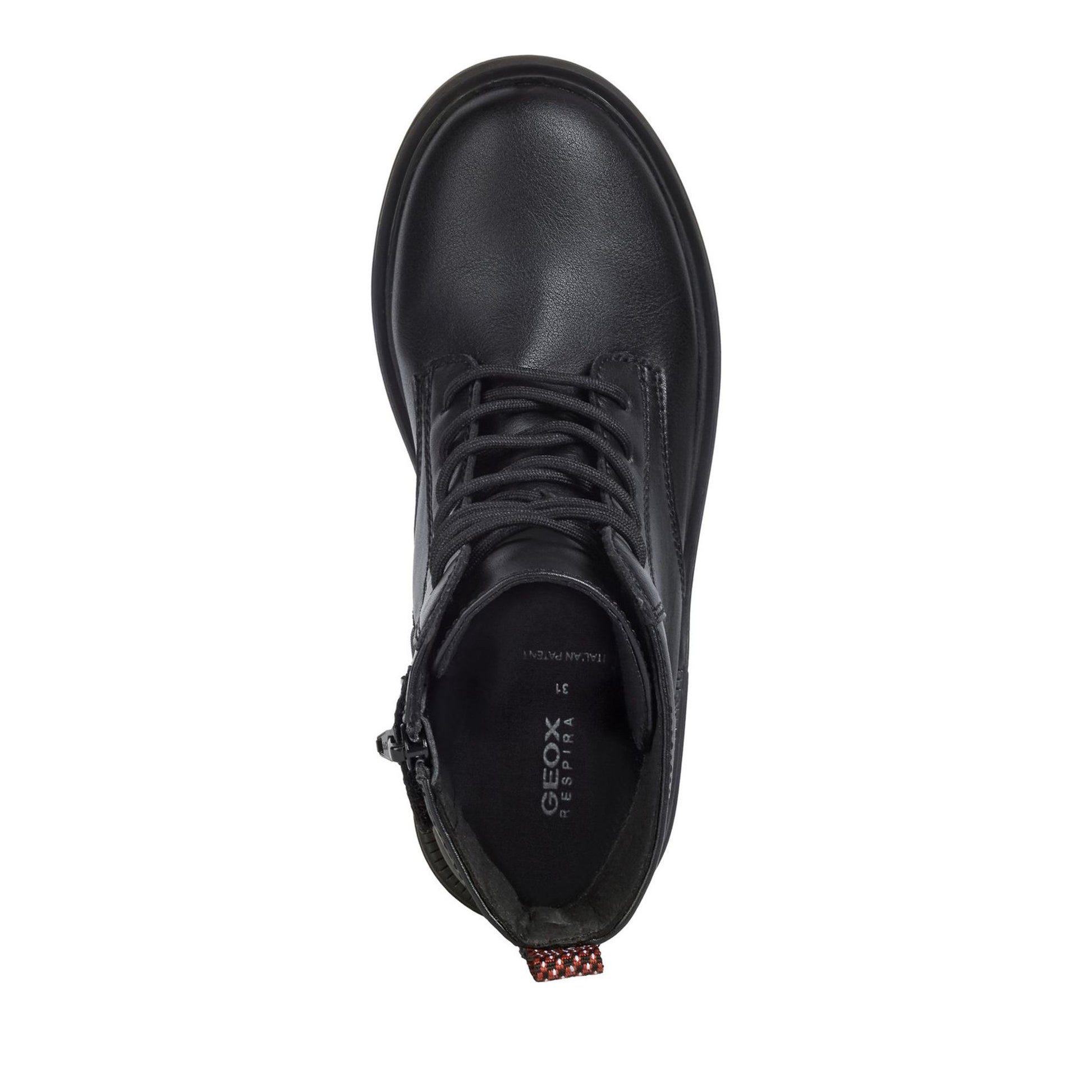 Eclair Girls' Black Ankle Boots