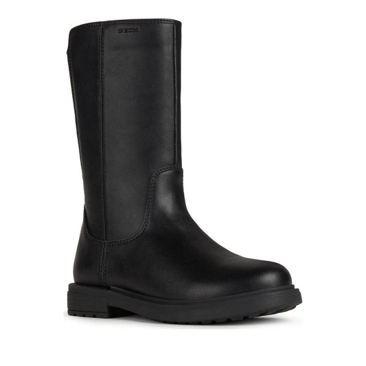 Eclair Girls' Black Ankle Boots