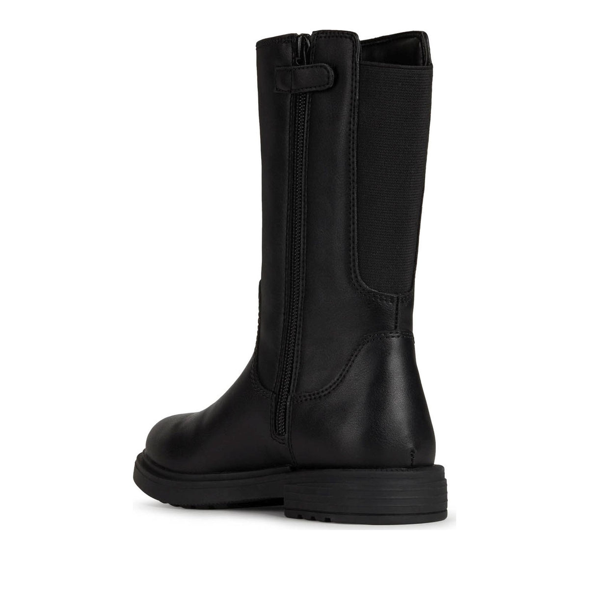 Eclair Girls' Black Ankle Boots