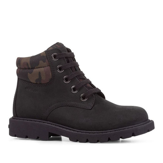 Shaylax Boys' Black Ankle Boots