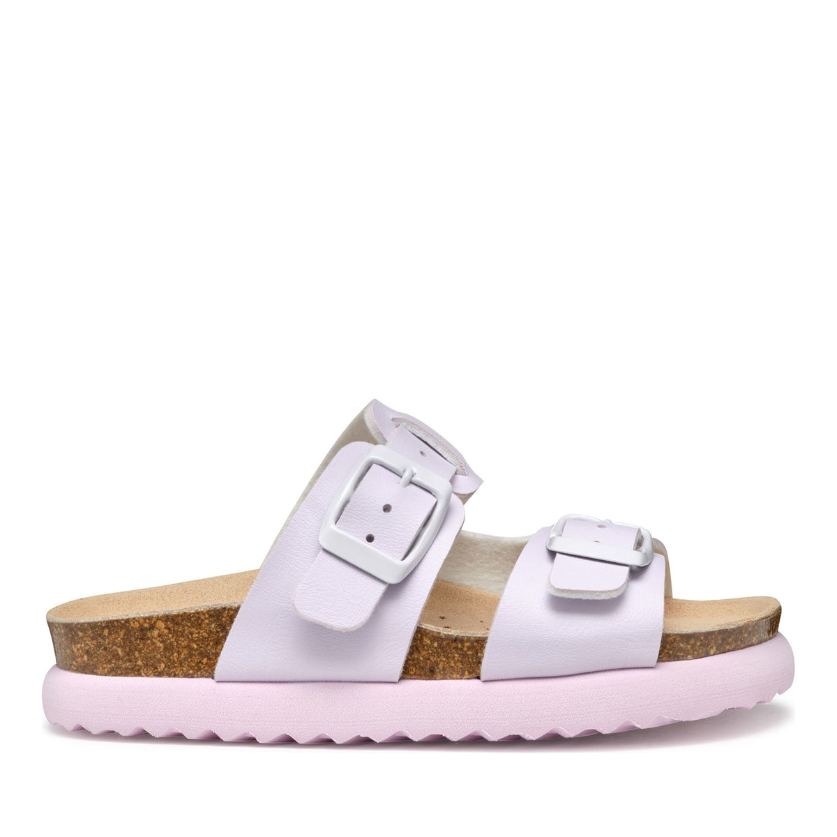 Bubblebow Girls' Purple Open-Toe Sandals