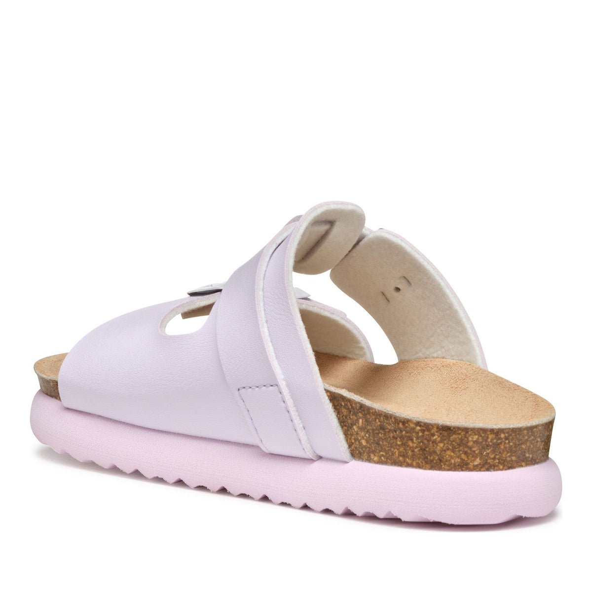 Bubblebow Girls' Purple Open-Toe Sandals