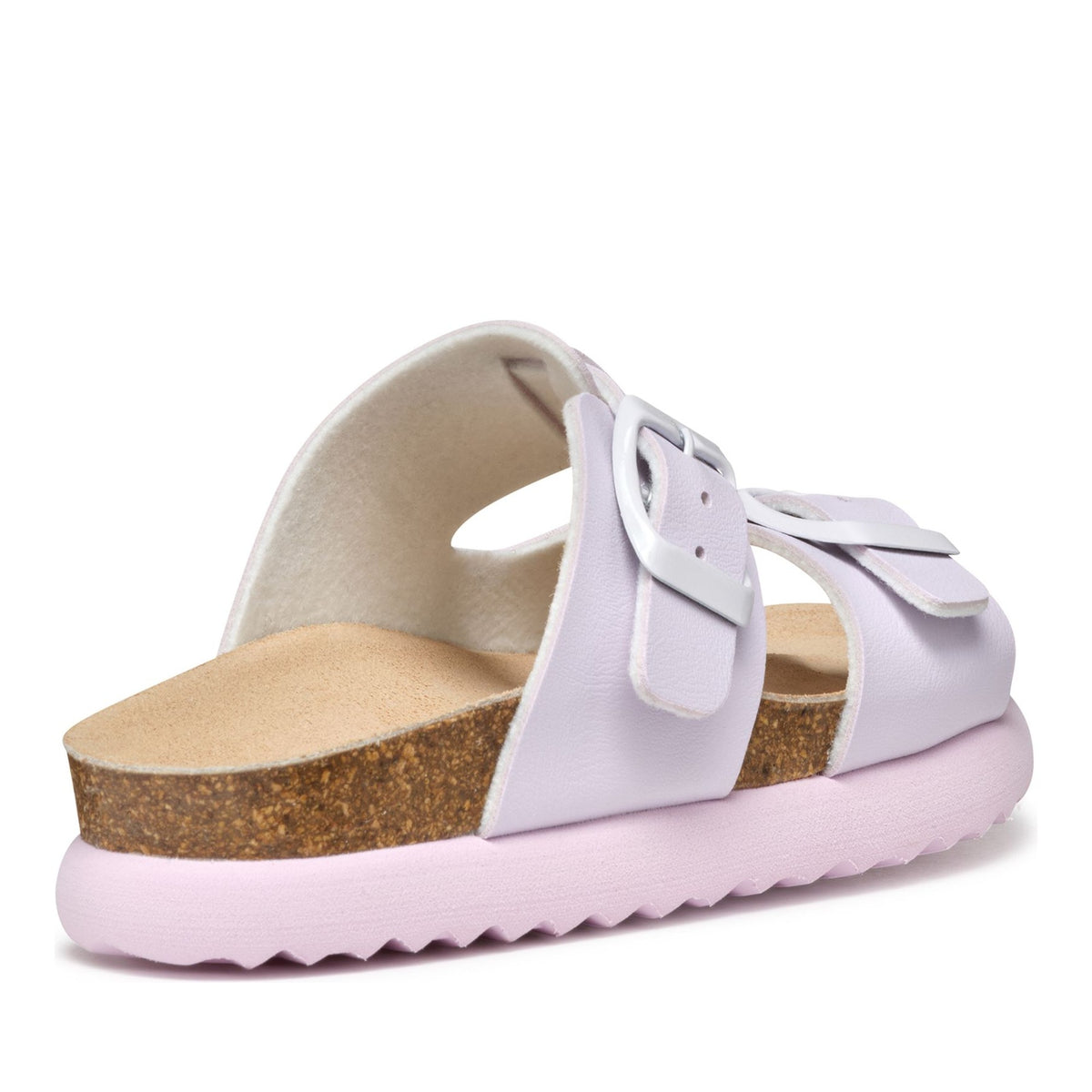 Bubblebow Girls' Purple Open-Toe Sandals