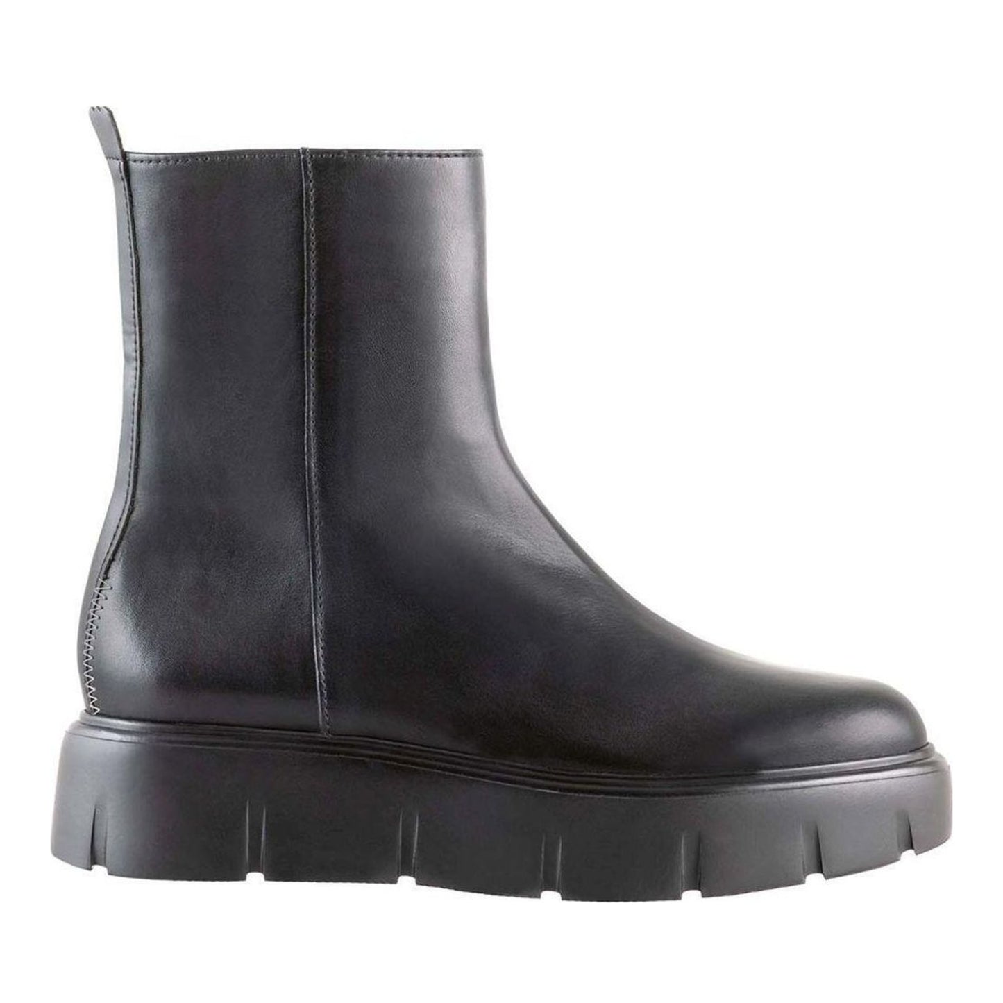 Buster Women's Black Wedge Ankle Boots