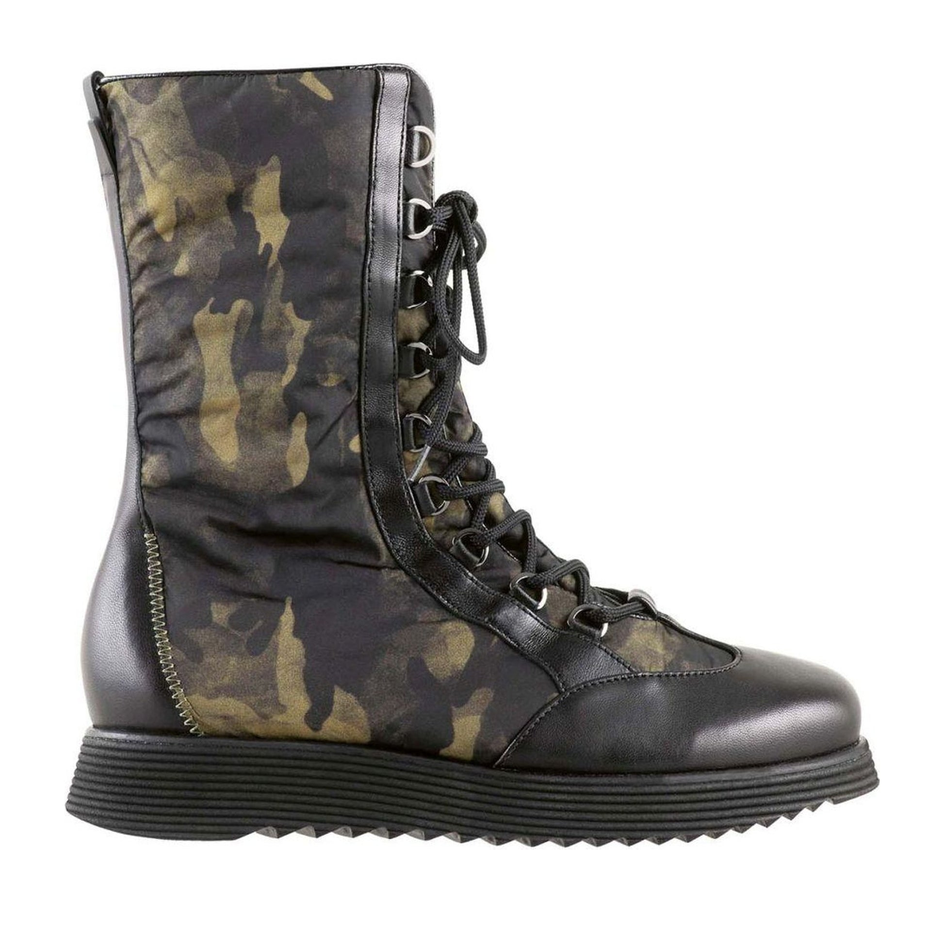 Women's Black Wedge Ankle Boots