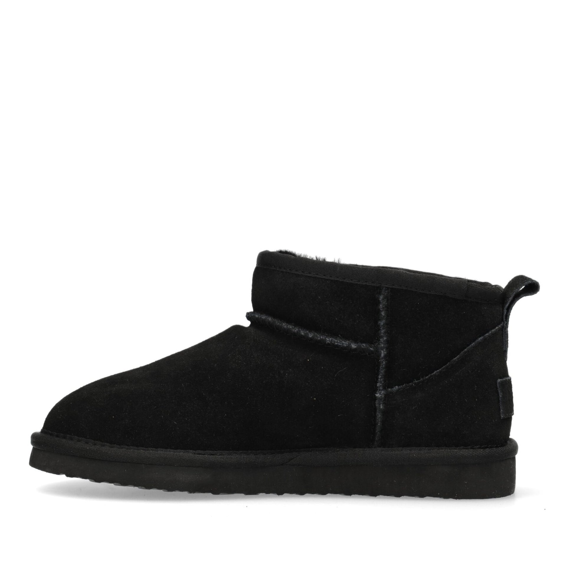 Kimo Women's Black Wedge Ankle Boots