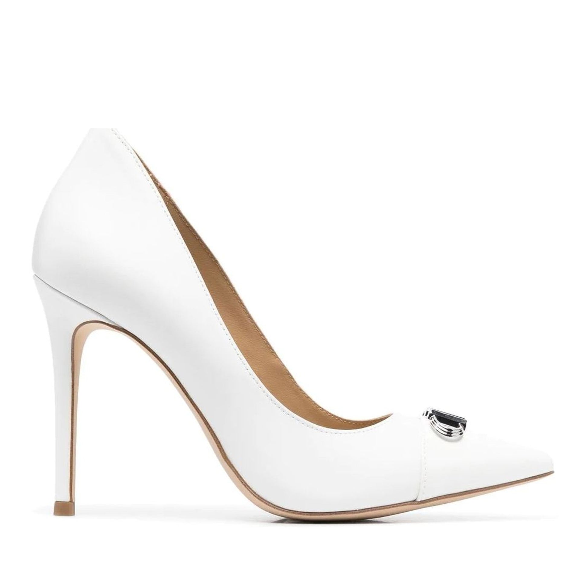 Parker Women's White Pumps