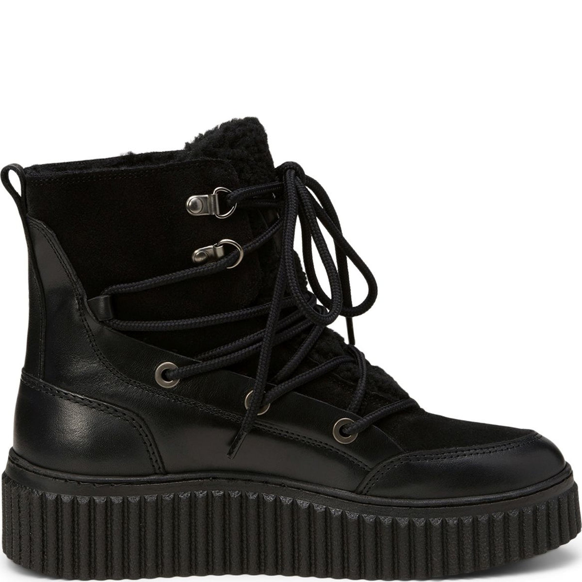 Mo.Bianca N33A Women's Black Ankle Boots