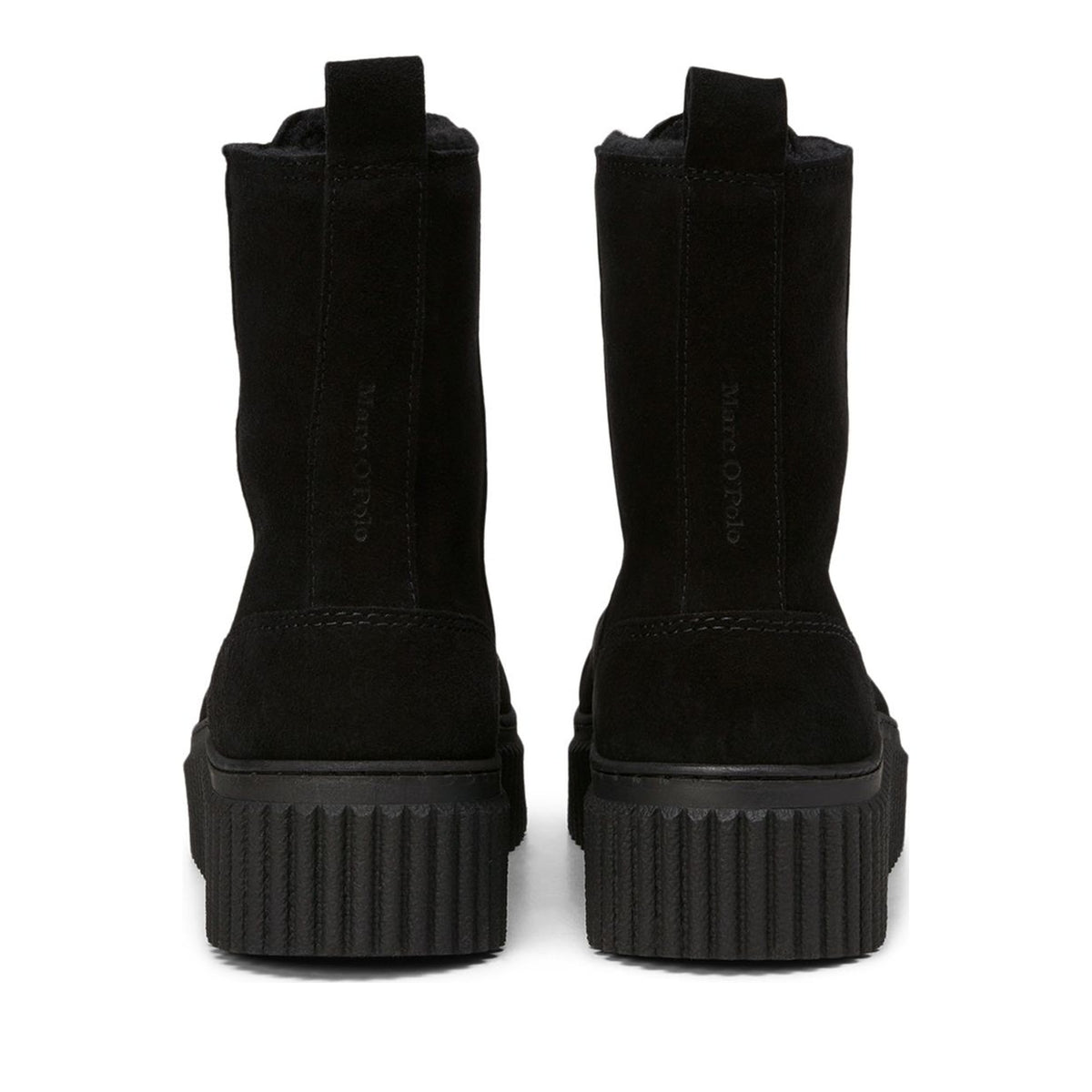 Mo.Bianca Women's Black Ankle Boots