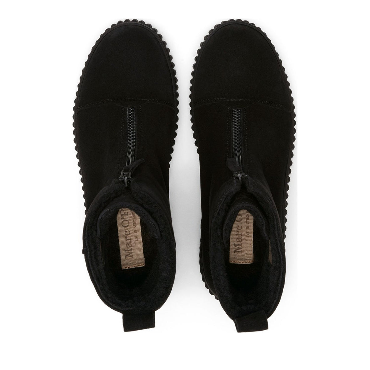Mo.Bianca Women's Black Ankle Boots