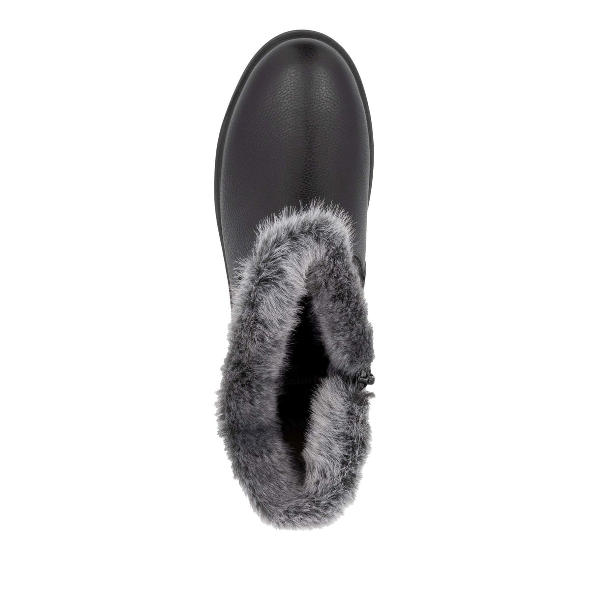 Women's Black Mid-Height Ankle Boots