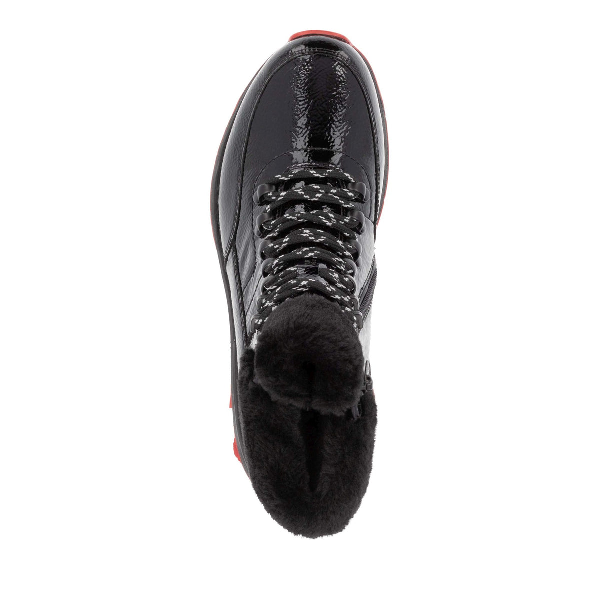 Women's Black Mid-Height Ankle Boots