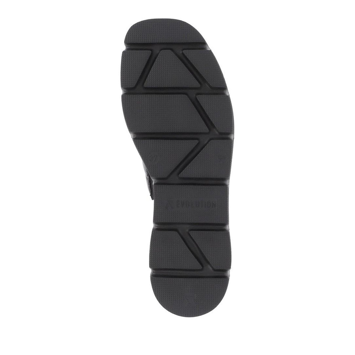 Women's Black Wedge Open-Toe Mule Slippers