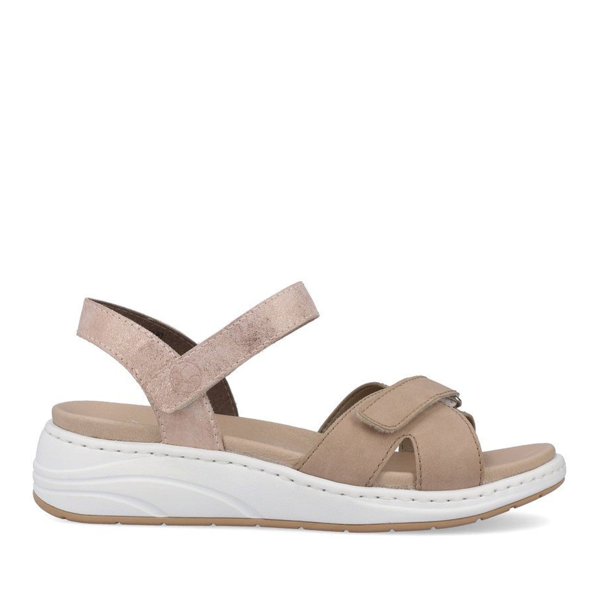 Women's Beige Open-Toe Sandals