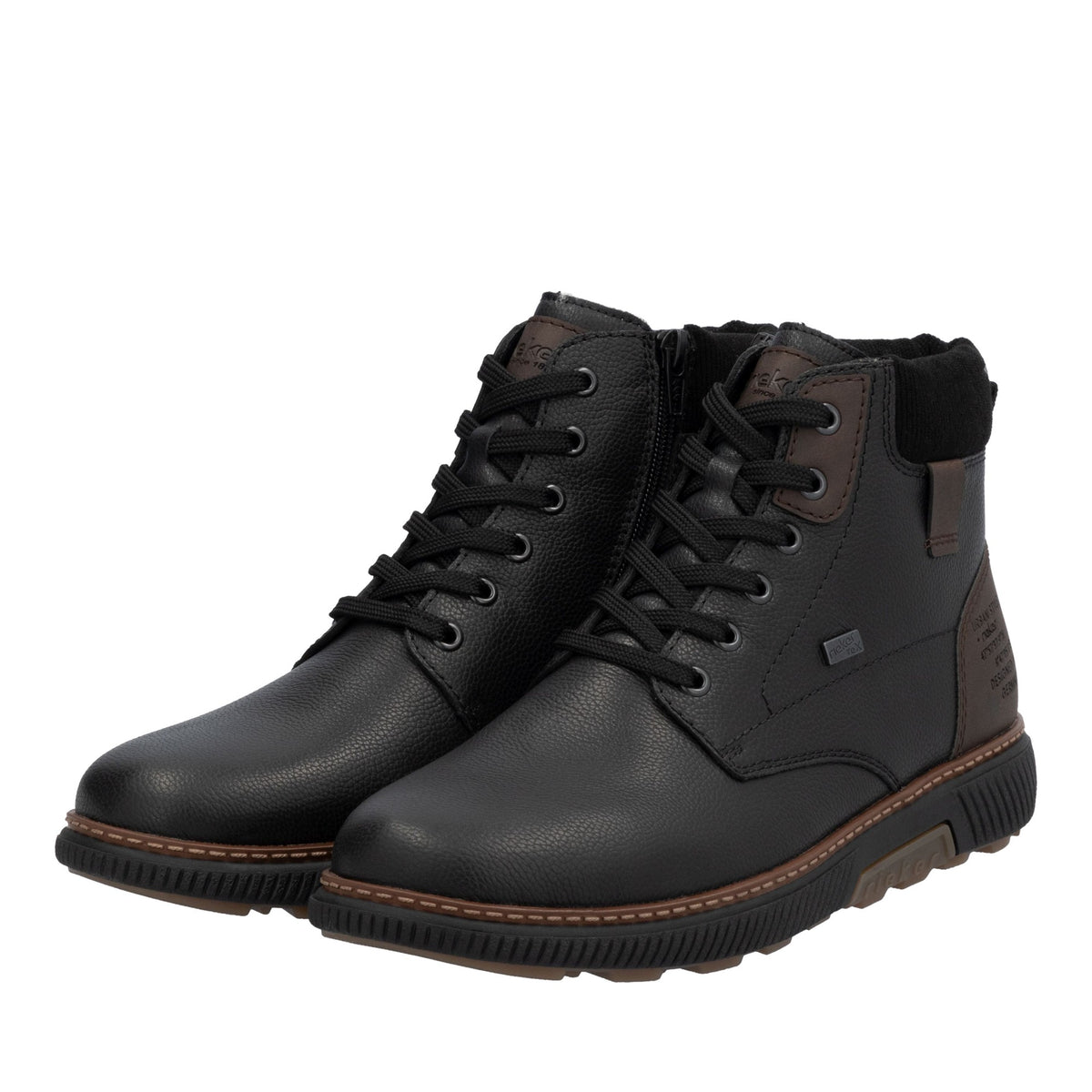 Men's Black Ankle Boots
