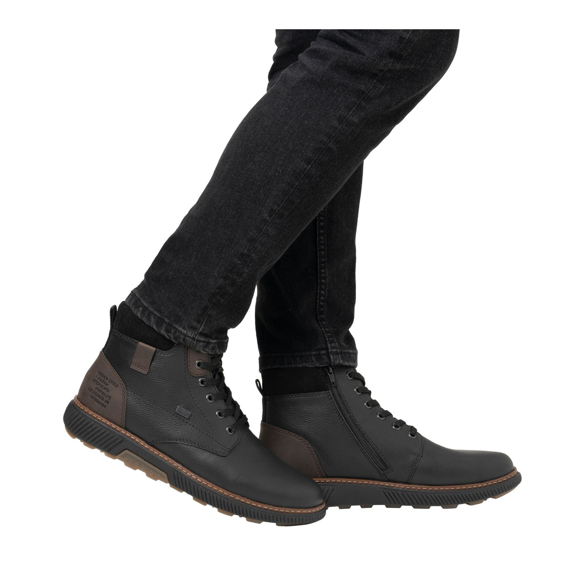 Men's Black Ankle Boots
