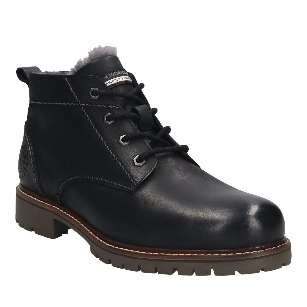 Men's Black Ankle Boots