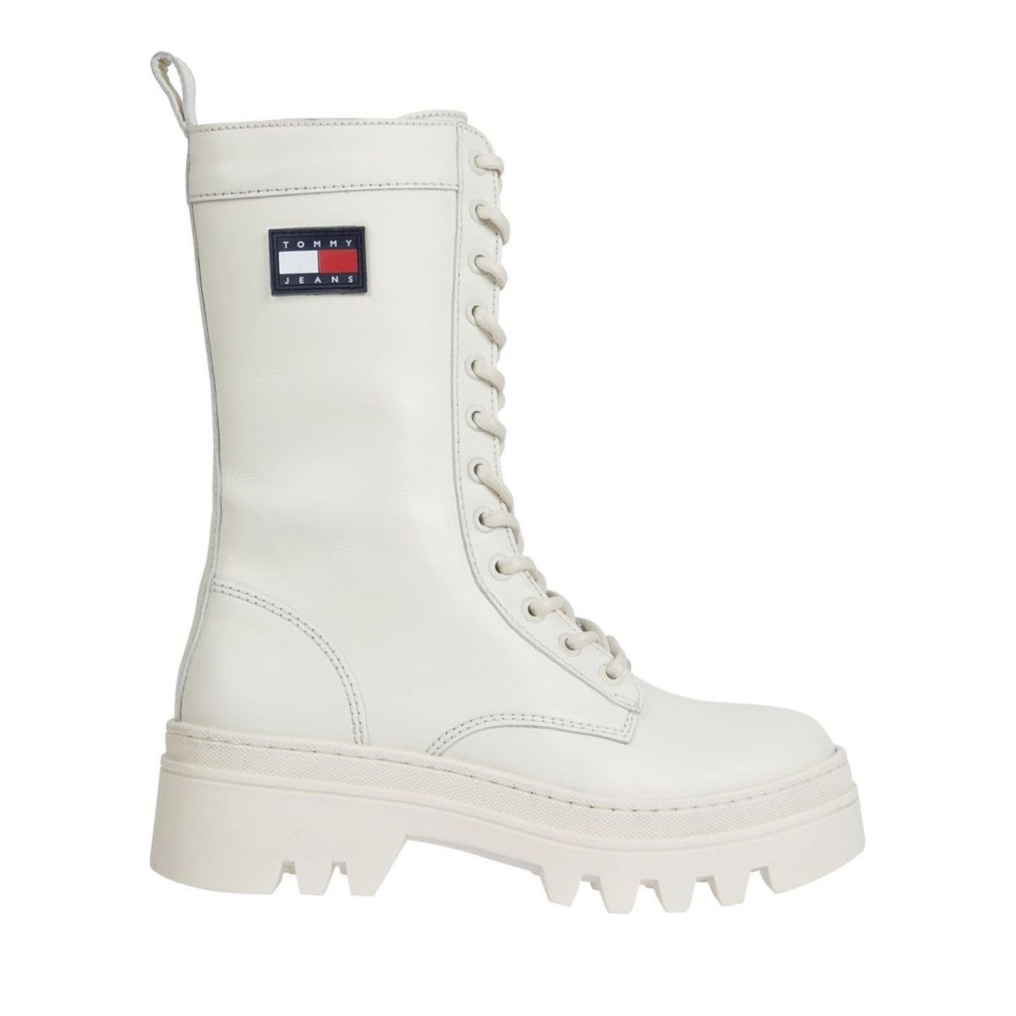 Twelve Women's White Ankle Boots