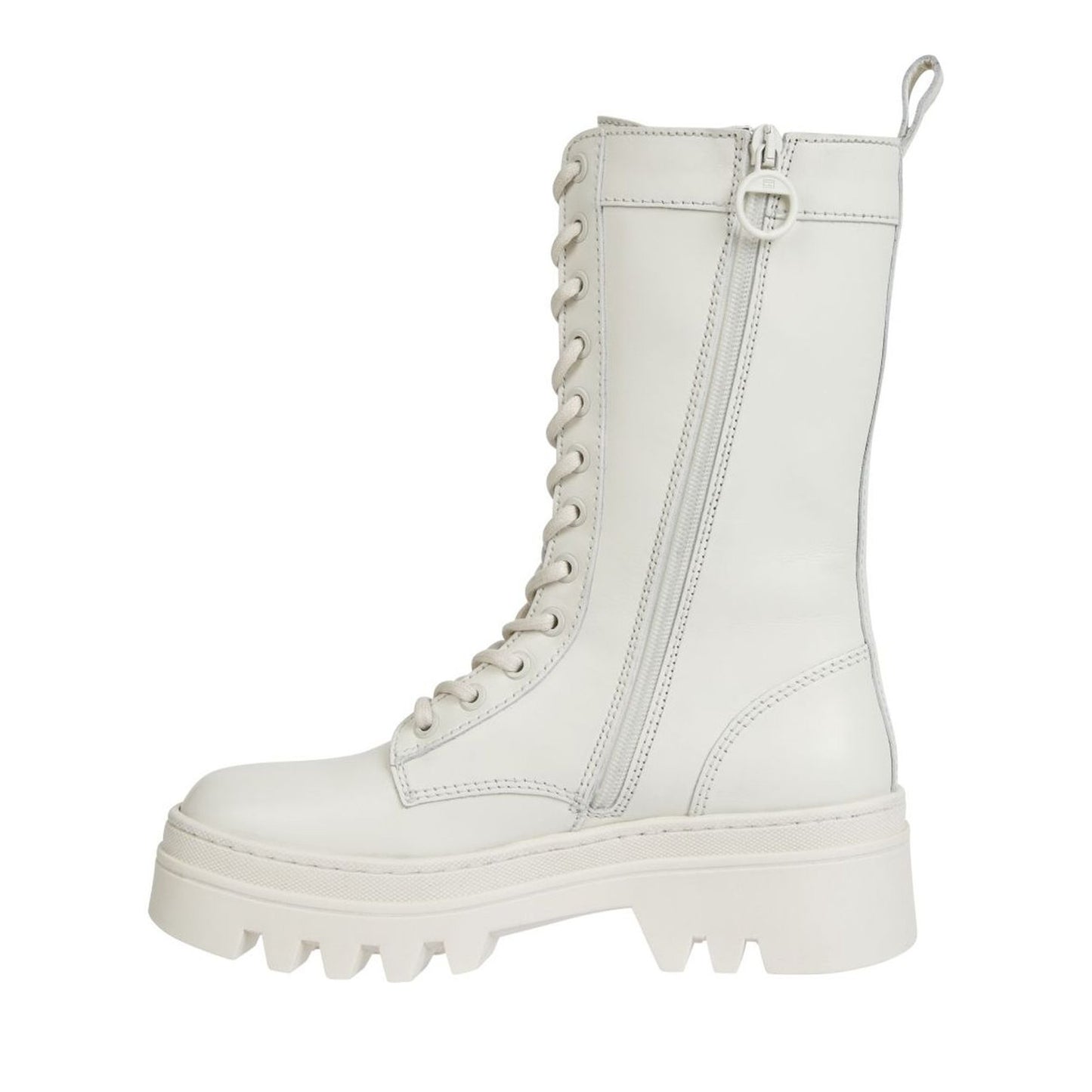 Twelve Women's White Ankle Boots