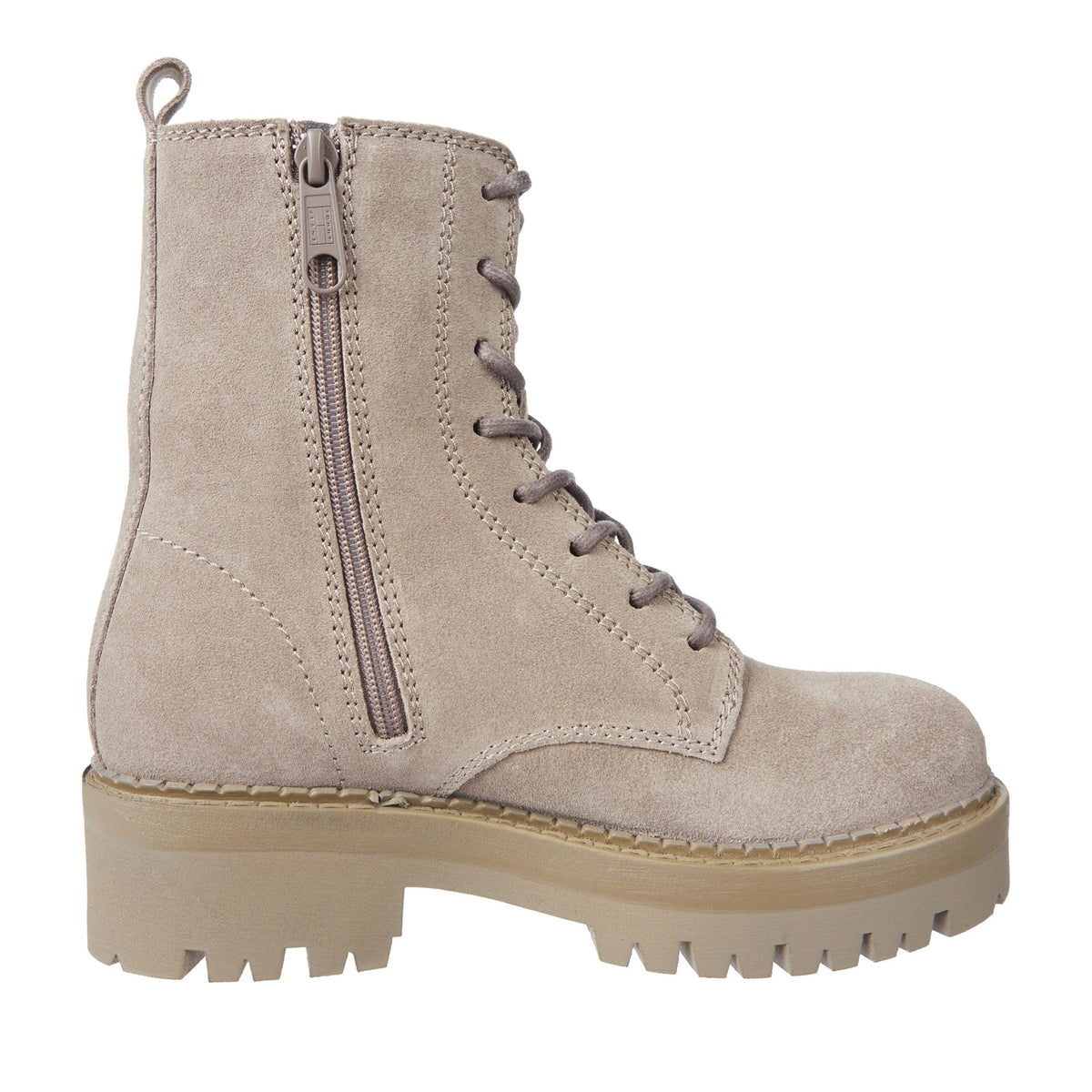 Women's Beige Urban Ankle Boots