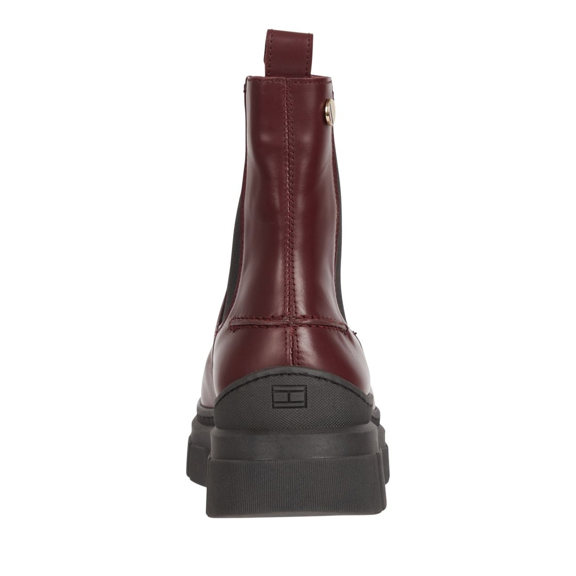 Preppy Outdoor Low Women's Red Ankle Boots