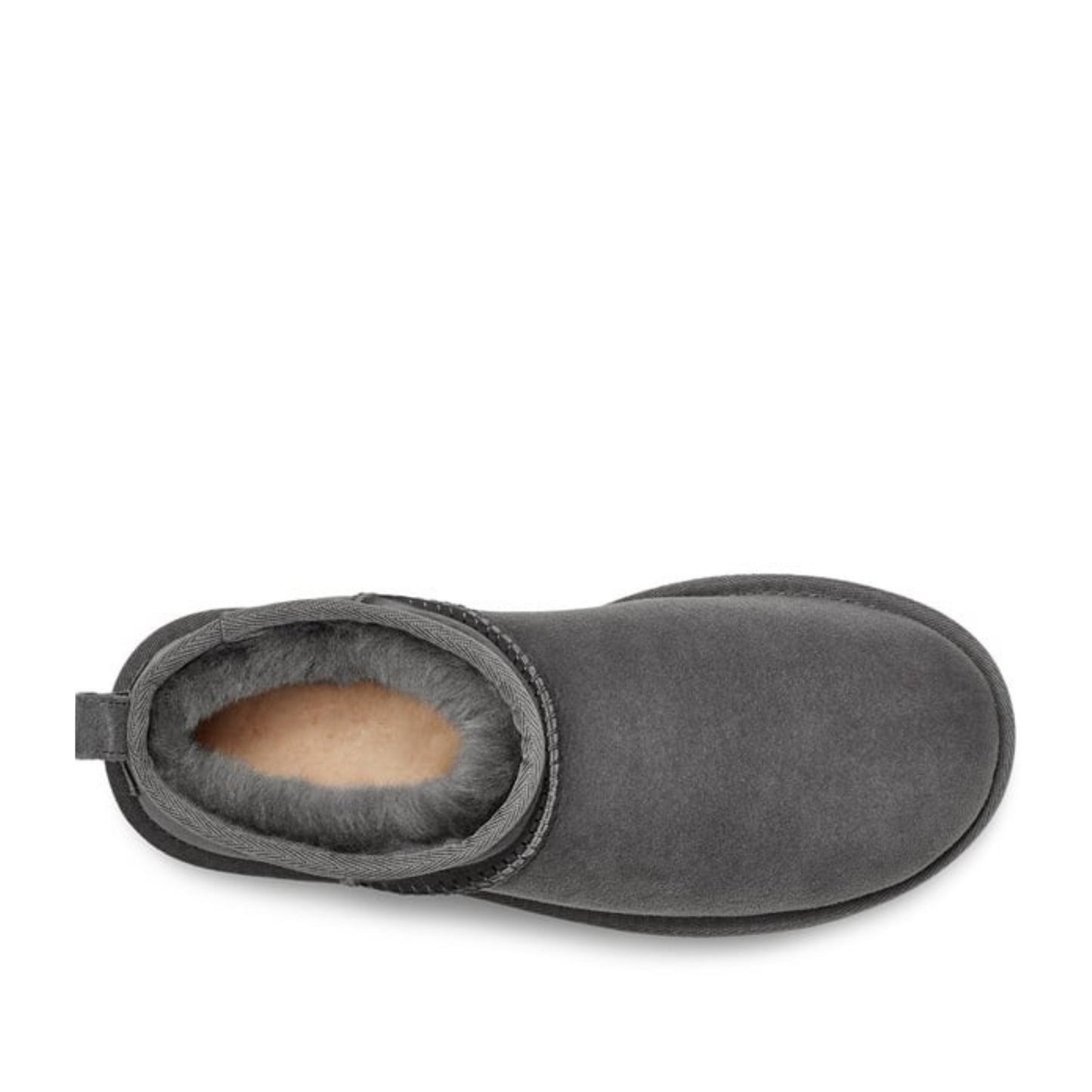 Classic Ultra Mini Women's Gray Ankle Boots
