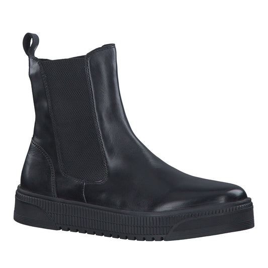 Sarnoh Women's Black Ankle Boots