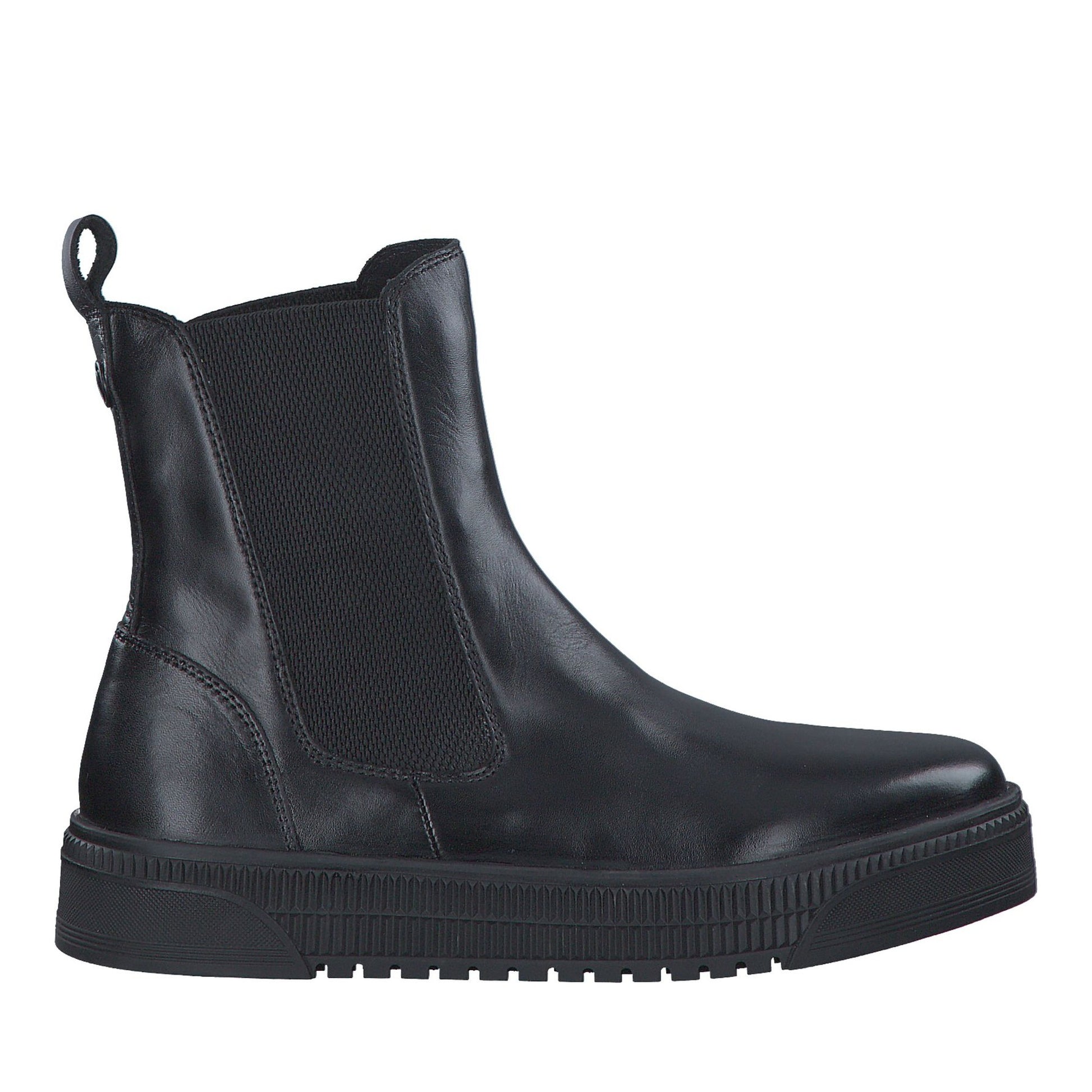 Sarnoh Women's Black Ankle Boots