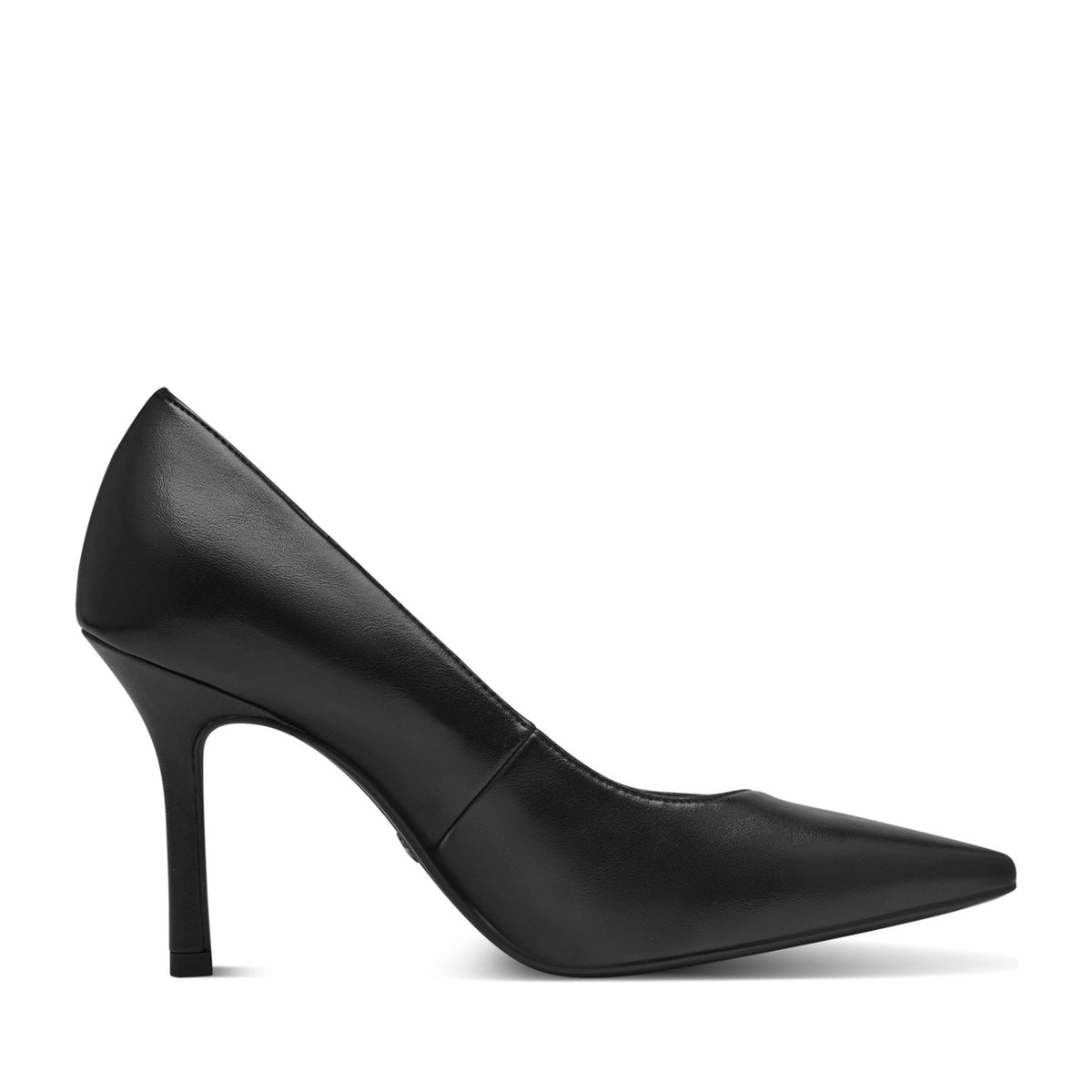 black elegant closed pumps