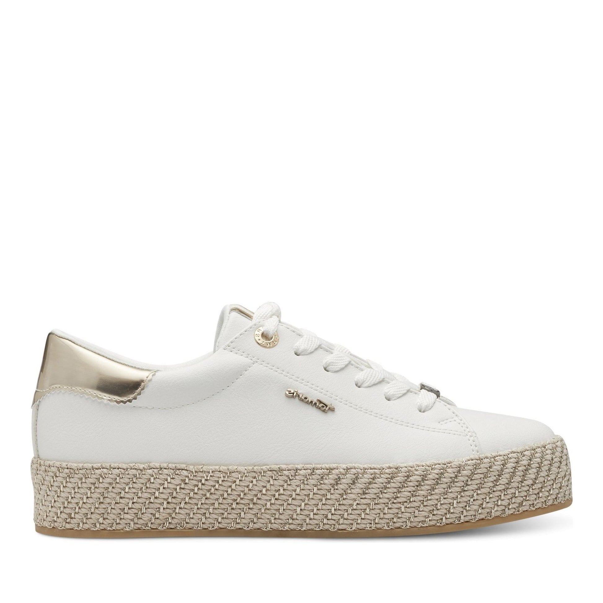 Women's White Fashion Sneakers