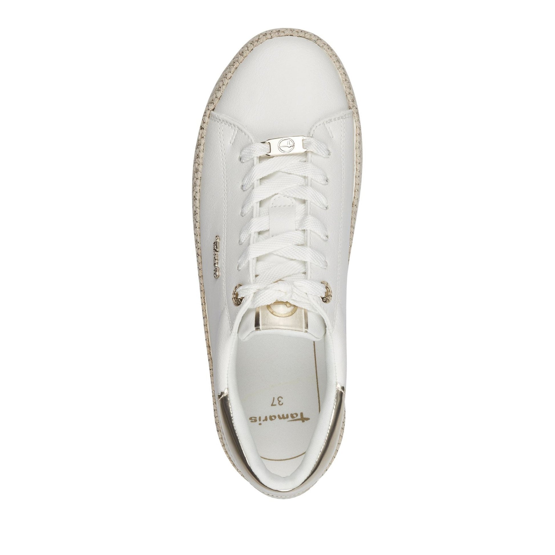 Women's White Fashion Sneakers